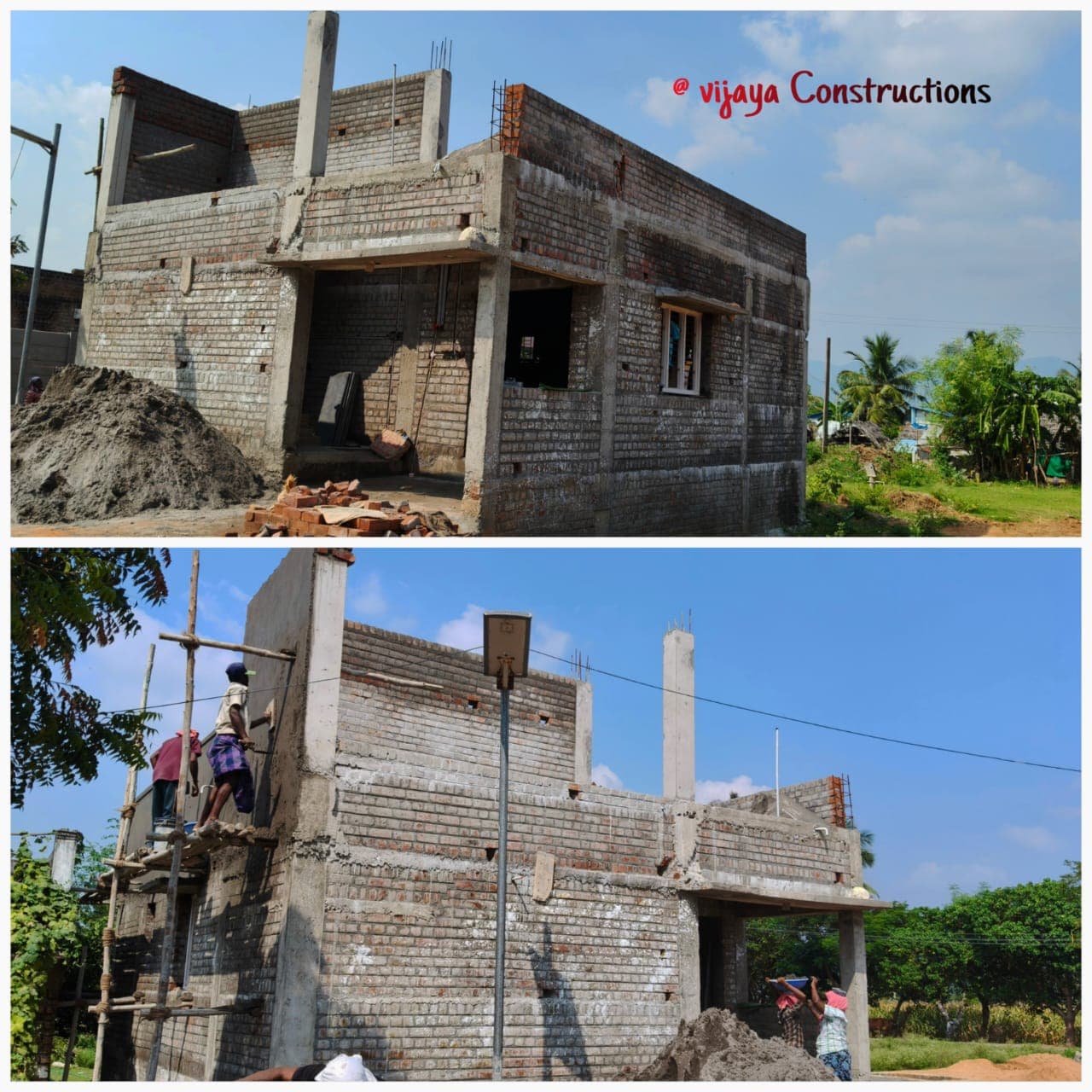 Modern House Painting - Vijaya Construction Perambalur
